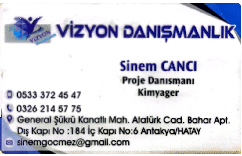 Hatay Vizyon Danışmanlık